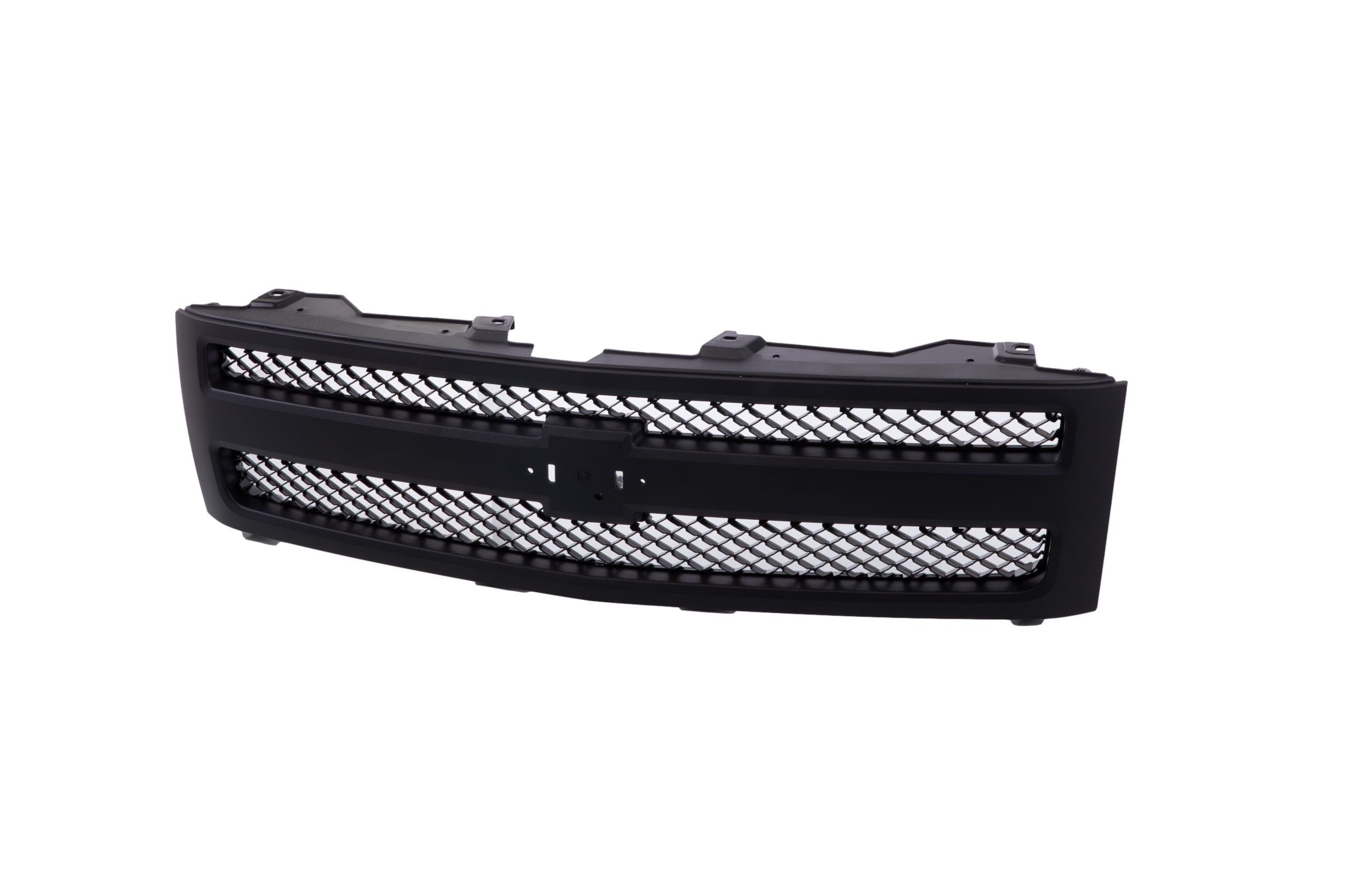 Tomoka Replacement Parts Front Grille Grill Assembly With Black Frame Shell With Black Mesh Insert Compatible With Chevrolet 1500 Pickup Truck 2007 2008 2009 2010 2011 2012 2013