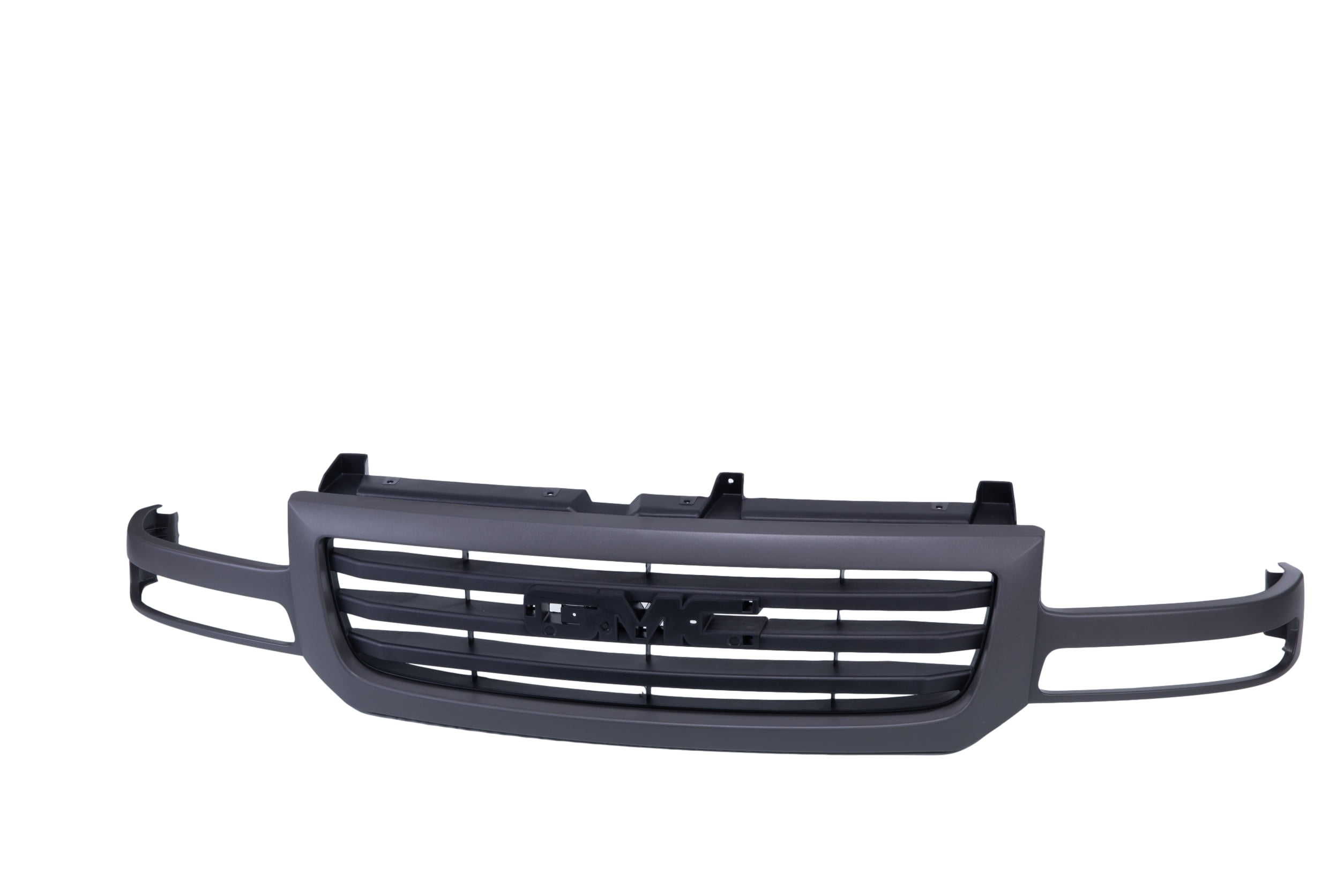 Tomoka Replacement Parts Front Grille Grill Assembly Dark Gray Compatible With GMC Sierra 1500 2003-2006 Sierra 2500 2003-2004 Sierra 1500 Classic 2007 Pickup Truck