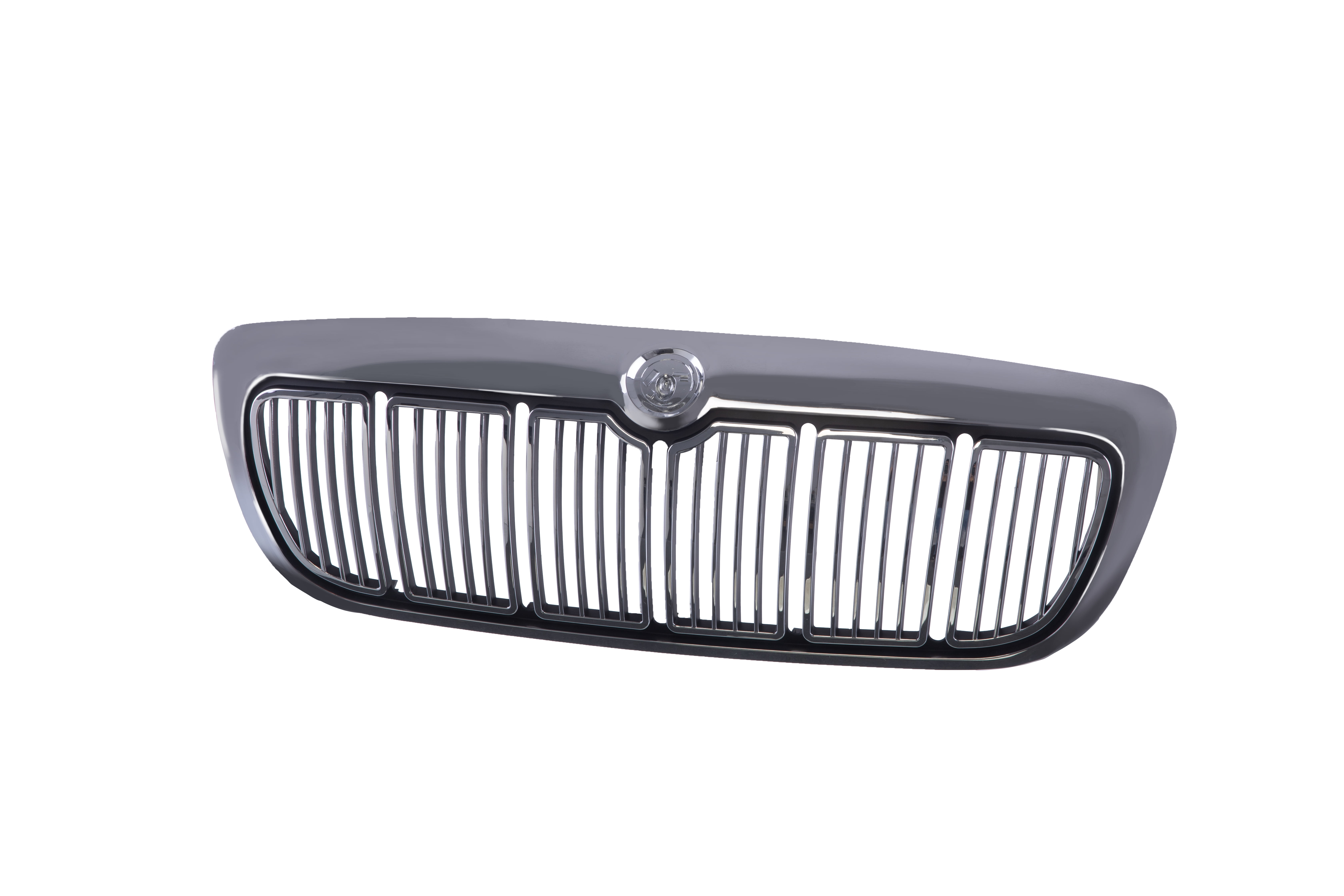 Direct Fit Chrome Front Grille For 1998-2002 Mercury Grand Marquis - With Black Insert