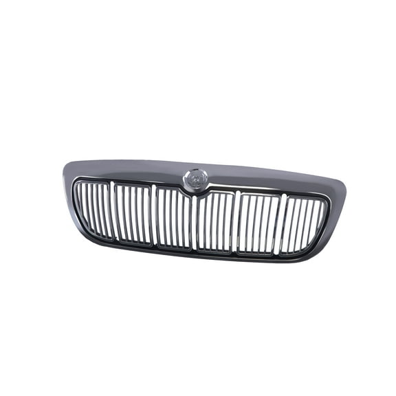 Tomoka Replacement Parts Front Grille Grill Assembly With Chrome Shell With Black Insert Compatible With Mercury Grand Marquis 1998 1999 2000 2001 2002