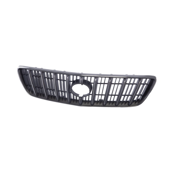 Tomoka Replacement Parts Front Grille Grill Assembly With Gray Insert With Chrome Molding Shell Compatible With Lexus RX300 2000 2001 2002 2003