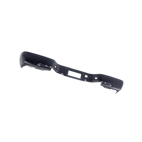 Tomoka Replacement Parts Painted Black Steel Rear Step Bumper Face Bar Shell Compatible With Silverado Sierra 1500 2500 HD 3500 Classic 1999-2007 Pickup Truck