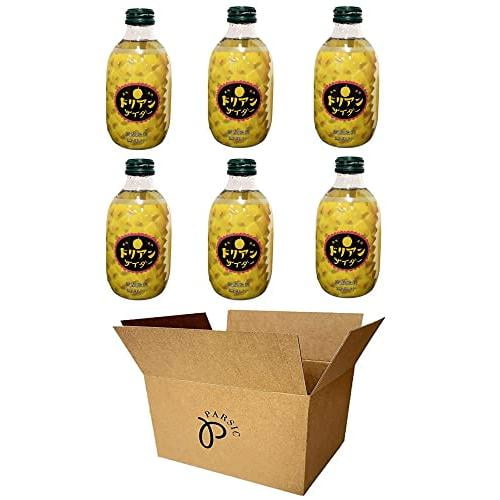 Tomomasu Soda Cider Soft Drink, 10.14Fl Oz Each (Pine, Durian, , Melon