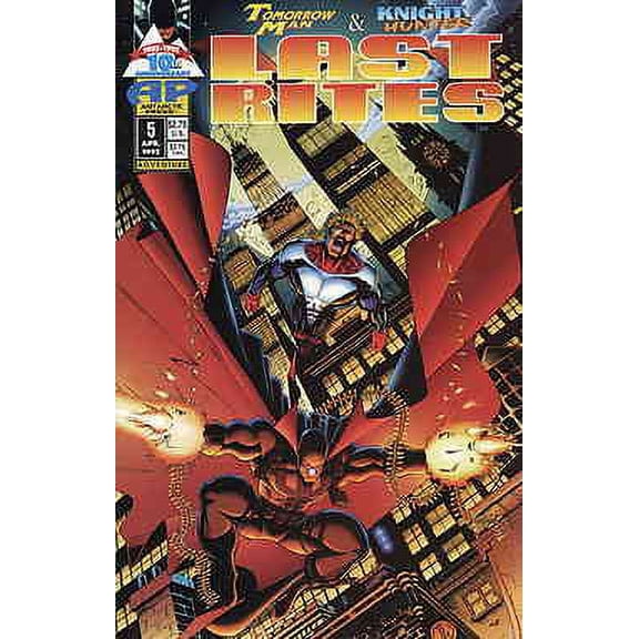 Tomorrow Man And Knight Hunter: Last Rites #5 VF ; Antarctic Comic Book