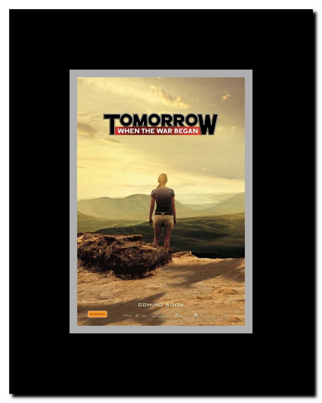 Tomorrow When the War Began Framed Movie Poster