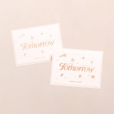 Tomorrow X Together ( TXT ) - Minisode 3: Tomorrow - Weverse Albums Random Cover Version - incl. Card Holder, Sticker, Stamp Sticker, Photocard A, Photocard B + QR Card - Music & Performance - CD