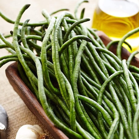 TomorrowSeeds - Dark Green Yard Long Bean Seeds - 120+ Count - For 2026 Planting Vining Vegetable