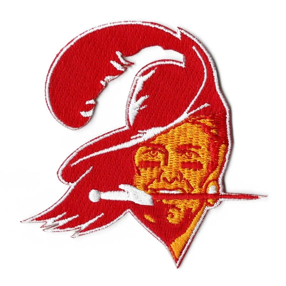 Tompa Bay Retro Logo Football Embroidered Iron on Patch
