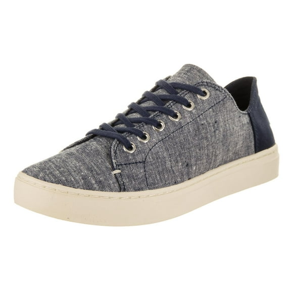 Toms 10010842: Lenox Casual Mens Navy Slub Chambray Sneakers