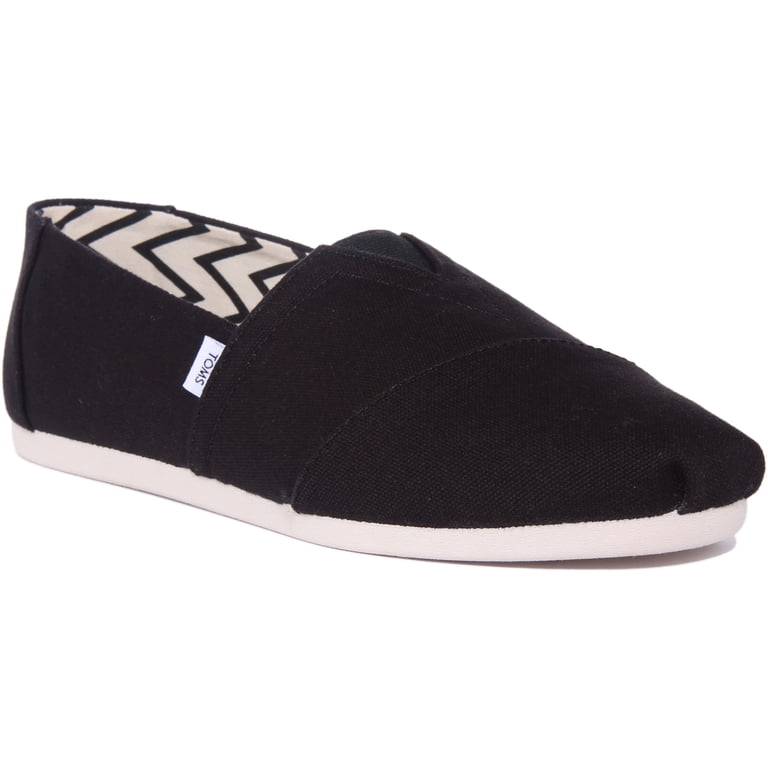 TOMS Men’s Trvl Lite Black Alpargata Canvas  Slip on Shoes Size 12 NWT Amazon.com | TOMS Men main image 3