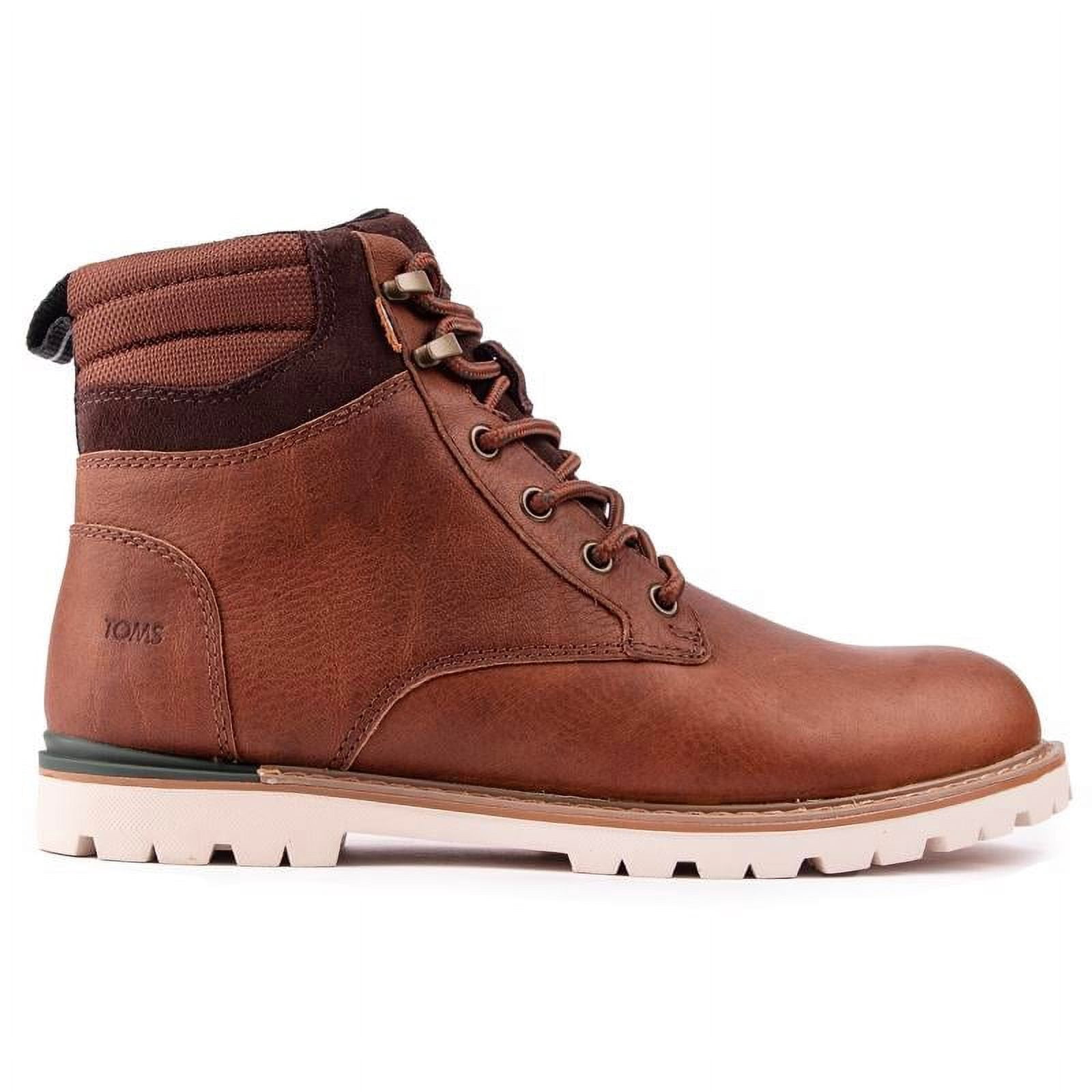 TOMS Men’s Ashland Waterproof Boots TOMS Ashland Waterproof Leather Laced Casual Work Boots Mens  main image 4