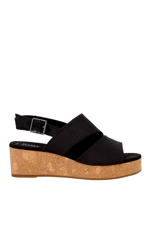 Claudine Black Melange 10020765 Women's Size 8.5