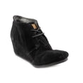 thumbnail image 1 of Toms Desert Wedge Women US 6.5 Black Ankle Boot, 1 of 5