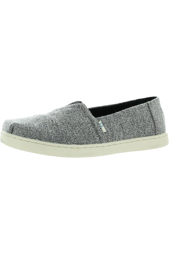 Girls Alpargata Heathered Slip On Loafers