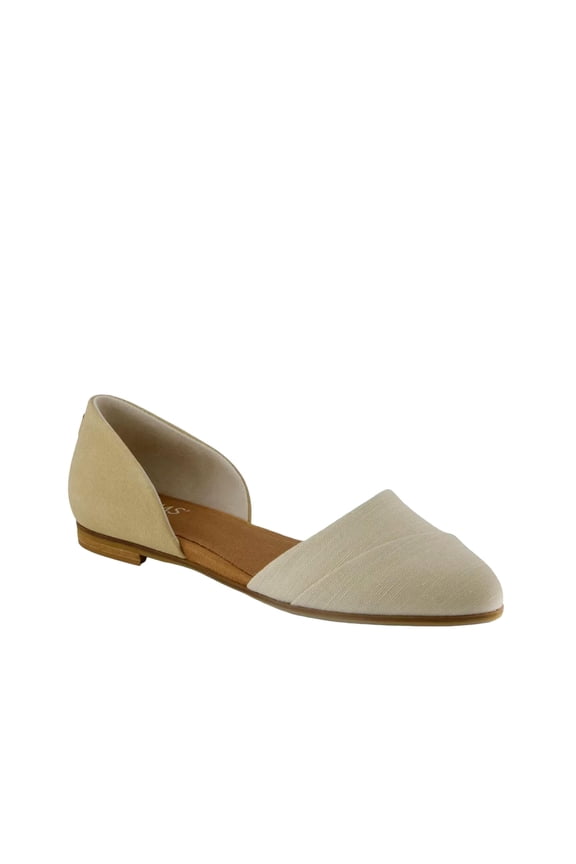 Jutti Flat Tan / White  10022374 Women's Size 7