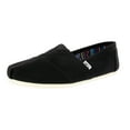 thumbnail image 1 of Toms Men's Alpargata Canvas Black Ankle-High Flat Shoe - 12 M, 1 of 3