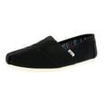thumbnail image 1 of Toms Men's Alpargata Canvas Black Ankle-High Flat Shoe - 8.5M, 1 of 3