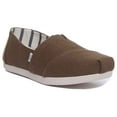 thumbnail image 1 of Toms Military Women's Heritage Canvas Trainers In Olive Size 5, 1 of 6