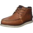 thumbnail image 1 of Toms Navi Moc Chukka Dark Brown Slip On Rounded Toe Lace Detailed Ankle Boots (Dark Brown, 7.5), 1 of 6