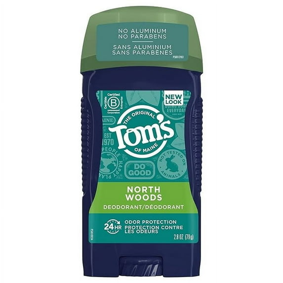 Toms Of Maine Natural Deodorant For Men, North Wood, 2.8 Oz..