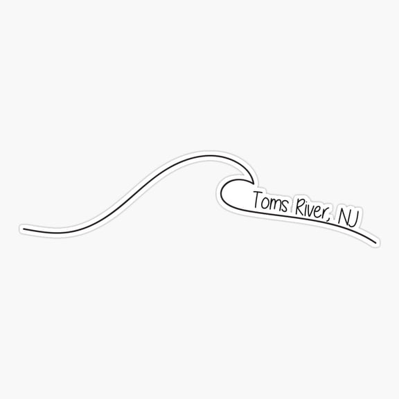 Toms River Coastal Travel Sticker