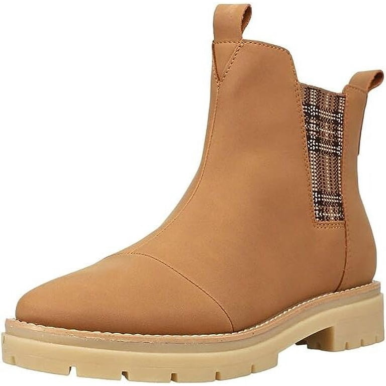 Toms Leather Textile Ankle Boot Amazon.com | TOMS Women main image 2
