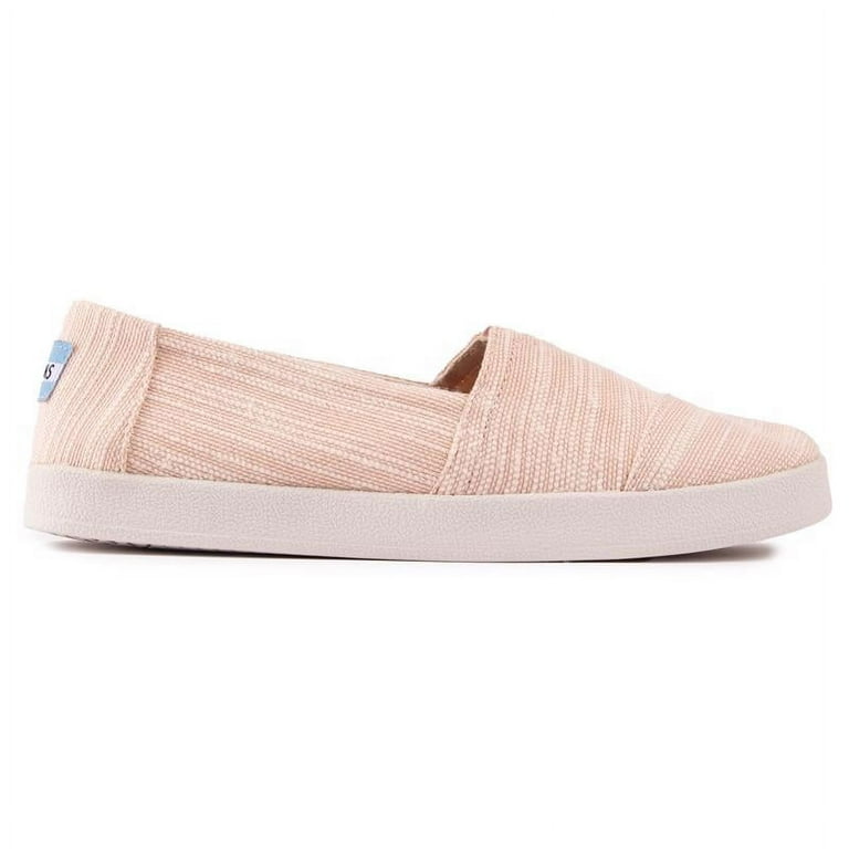 Toms Women's Avalon Slubby Cotton Bloom Ankle-High Slip-On Shoes