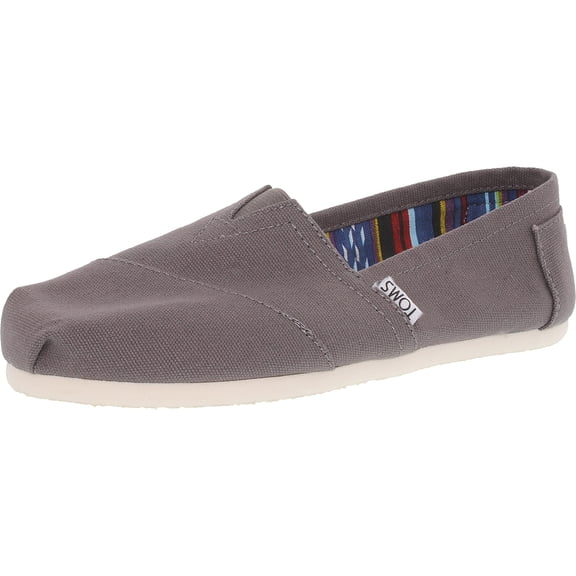 Toms Women's Classic Canvas Ankle-High Canvas Flat Shoe