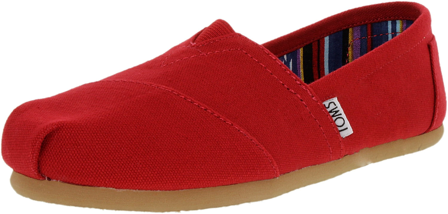 TOMS Women's Alpargata Canvas Pumps - White