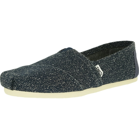 Toms Women's Classic Marl Ankle-High Canvas Flat Shoe