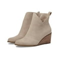 thumbnail image 1 of Toms Women's Shoes Sutton Ankle Wedge Boots 2-2.9 inch heel 10020243 6 M, 1 of 5