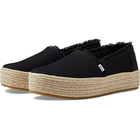Toms Women's Shoes Valencia Slip On Platform Espadrilles 10019795