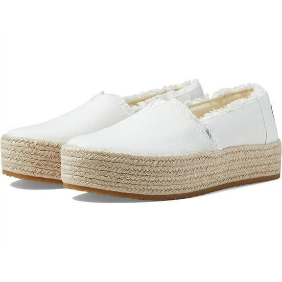 Toms Women's Shoes Valencia Slip On Platform Espadrilles 10019820