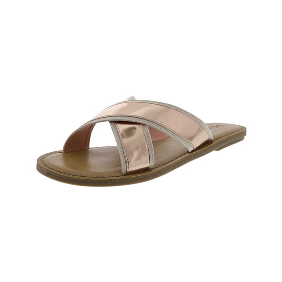 Toms Women's Viv Specchio Rose Gold Sandal - 7M