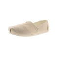 thumbnail image 1 of Toms Womens Classic Metallic Slip On Casual Shoes Beige 10, 1 of 2