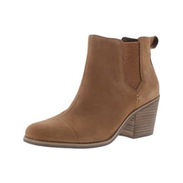 Dark amber suede women's shaye booties outlet