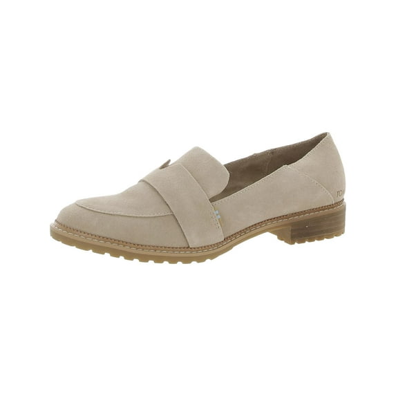 Toms Womens Mallory Suede Flat Loafers