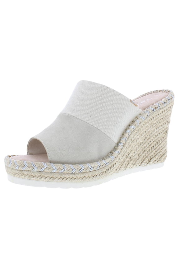 Womens Monica Shimmer Slide Wedge Sandals