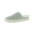 thumbnail image 1 of Toms Womens Sage  Sweater Knit Faux Fur Lined Scuff Slippers, 1 of 3
