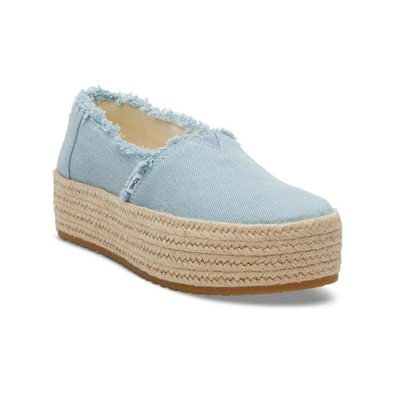 Toms Womens Valencia Denim Lifestyle Espadrilles