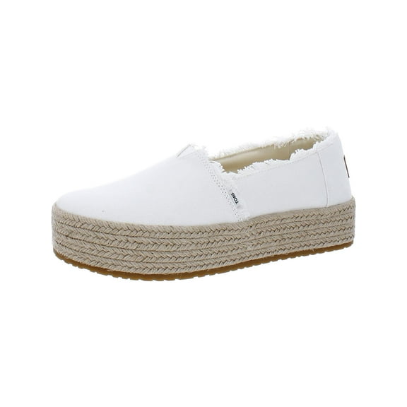 Toms Womens Valencia Lifestyle Canvas Slip-On Sneakers