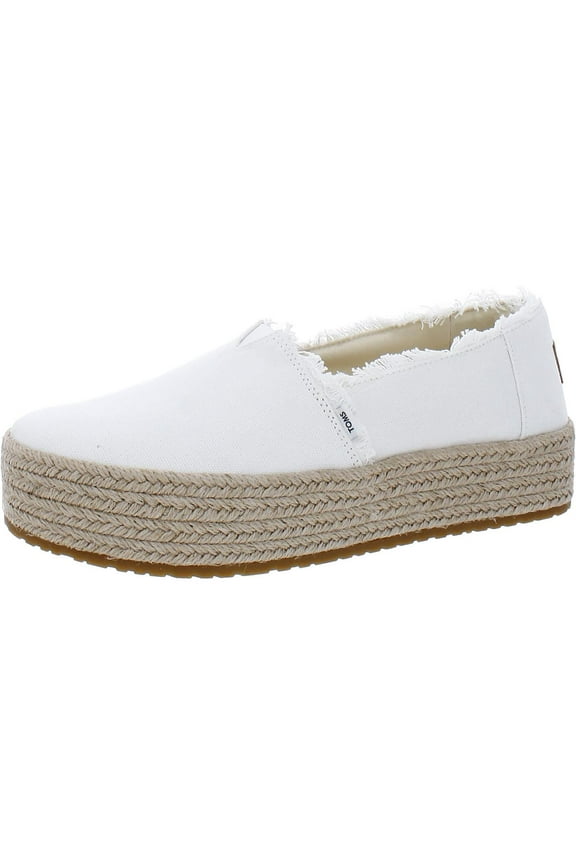 Womens Valencia Lifestyle Canvas Slip-On Sneakers