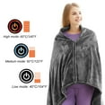 thumbnail image 1 of Tomshine Electric Blanket Heated Blanket Washable USB Charging Electric Thermal Heating Shawl Insulated Heating Scarf, 1 of 11