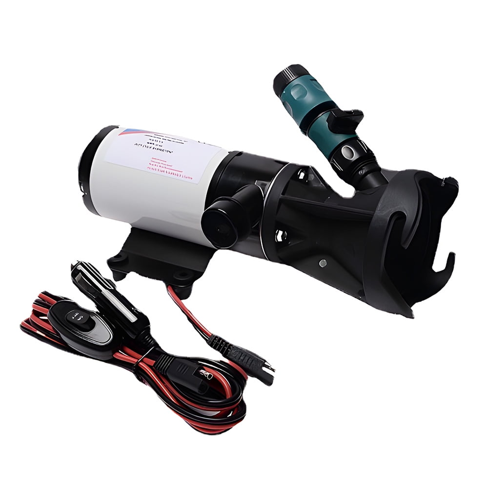 Tomshine RV Macerator Pump, 3 inch Water Inlet, Double Four Blade, 24V