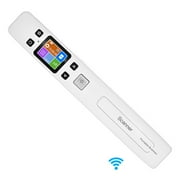 Wifi 1050DPI High Speed Portable Wand Document & Images A4 Size JPGPDF Formate LCD Display for Business Reciepts Books