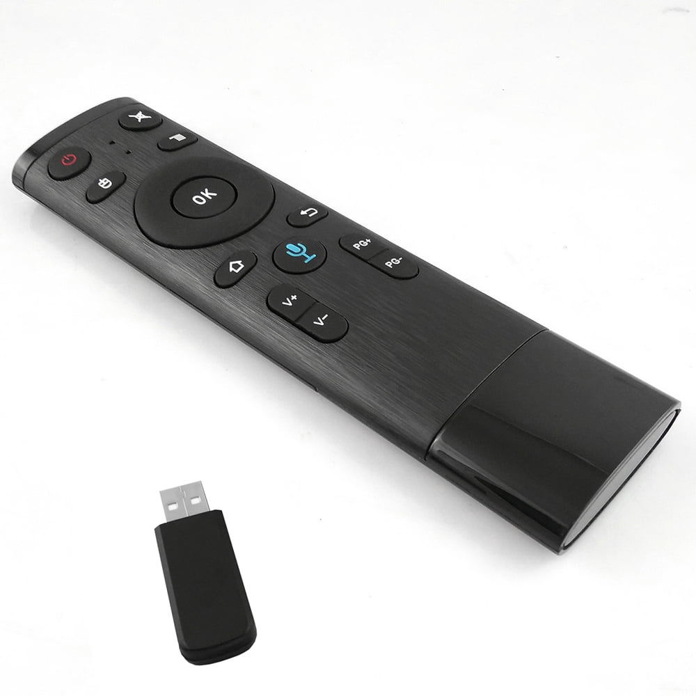 Tomshoo 2.4G Wireless Remote Control with USB Receiver Voice Input for ...
