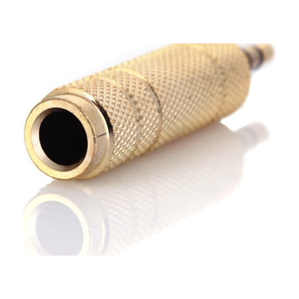 Tomshoo Adapter for Electric Guitars Microphone Headphone 3.5mm Male to 6.5mm Female Stereo Plug