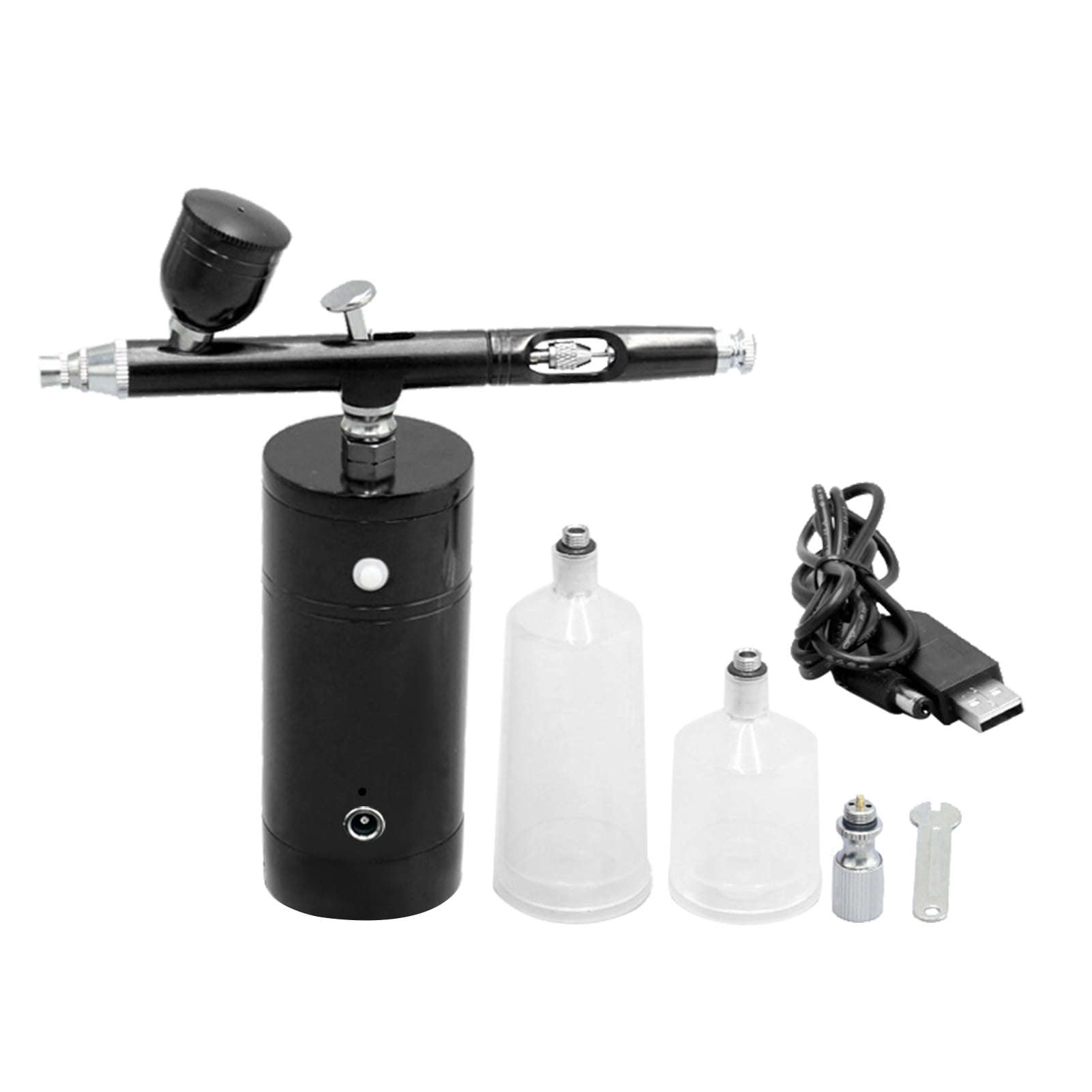 Airbrush Kit for Nail Art Rechargeable Cordless Airbrush Compressor Air  Brush for Barber, Cake Decor, Makeup, Model Painting - AliExpress