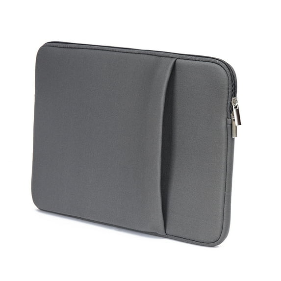 Tomshine B2015 Laptop Sleeve Soft Zipper Pouch 15'' Laptop Bag Replacement for MacBook Air Pro Ultrabook Laptop Grey