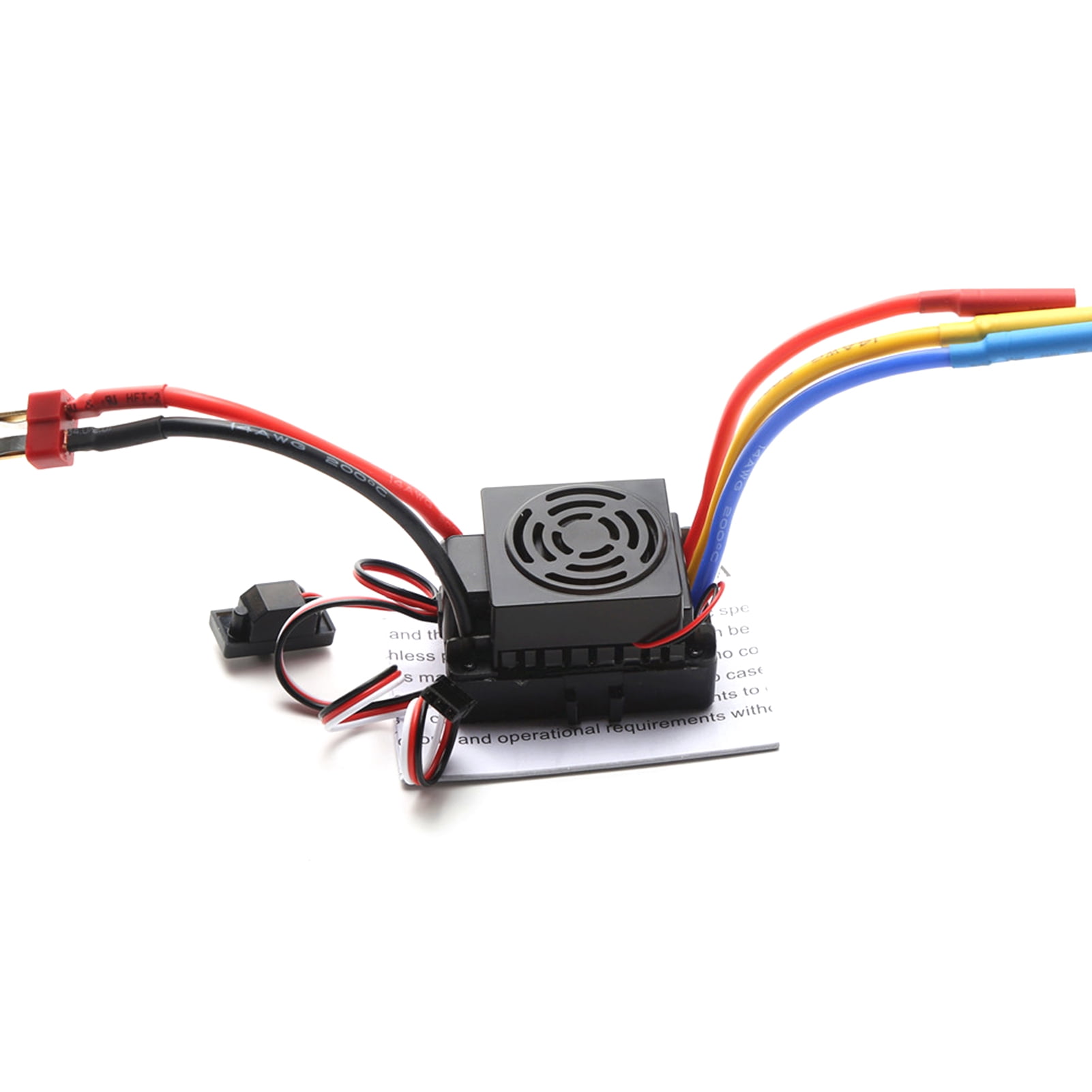 Tomshoo ESC,60a Esc Speed 3a Bec 1/10 5.8v 3a Bec 1/10Car Speed T 5.8v ...